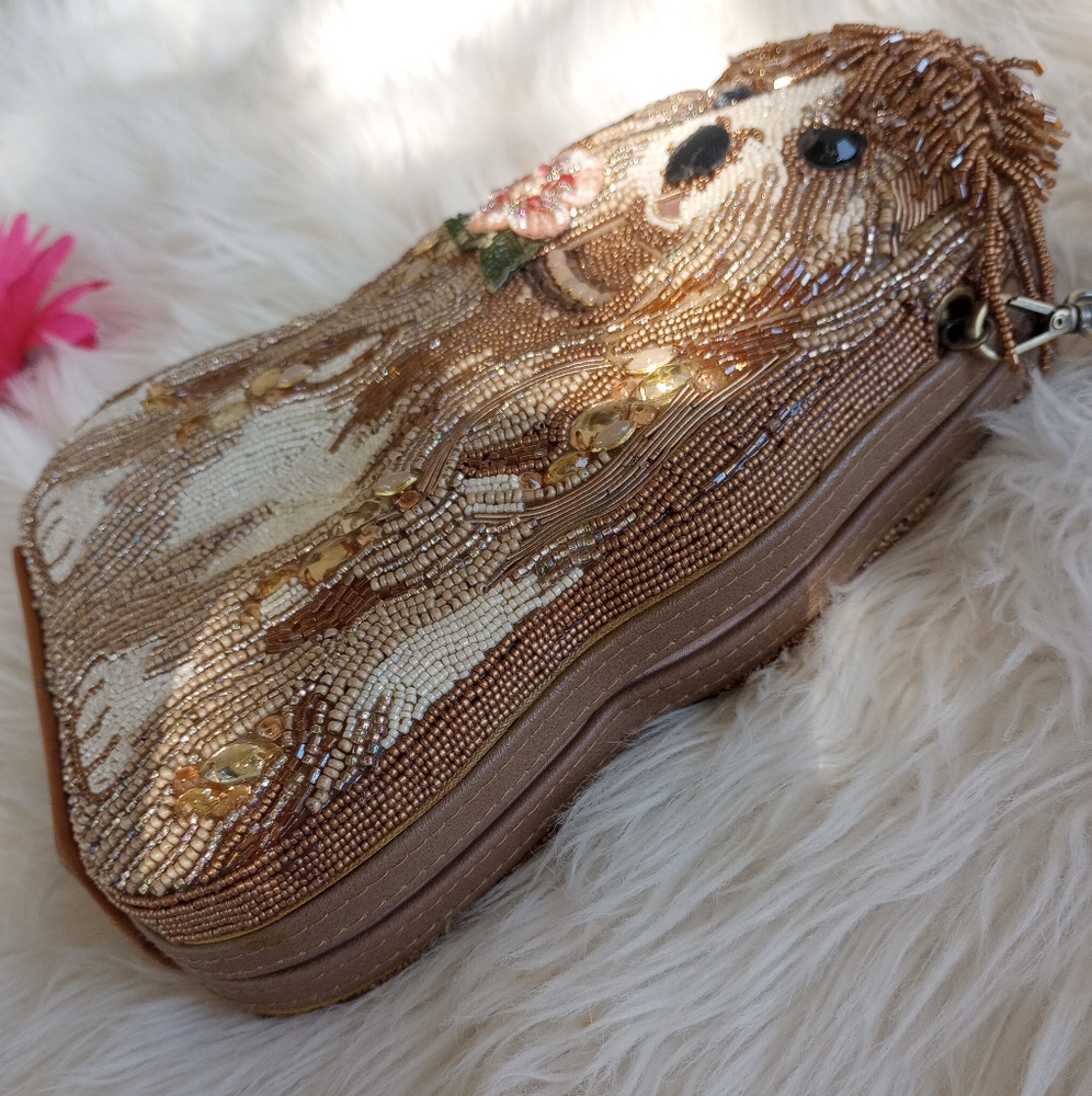 Mary Frances Rezzy Beaded Havanese Dog Novelty Bag - Picture 9 of 15